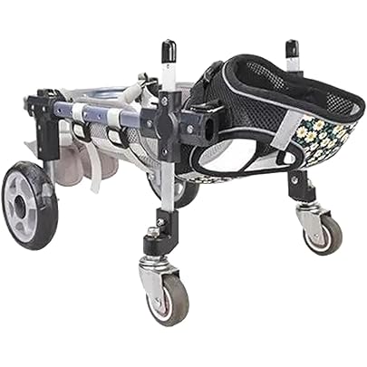 Amazon.co.jp: 犬用車椅子 犬用歩行器 ペット車椅子 4輪歩行補助