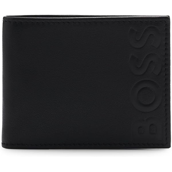 HUGO BOSSブラック レザー 長財布 在庫切れ（完売）となりました。次回入荷は未定でございます。ご