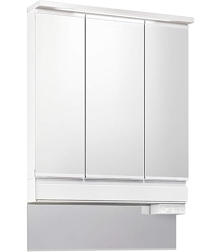 洗面化粧台　ミラーキャビネット Amazon | LIXIL(リクシル) INAX ミラーキャビネット 洗面化粧台