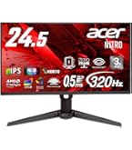 Amazon.co.jp: Acer Nitro 24.5インチ IPS 240Hz フルHD 0.5ms(GTG) 非