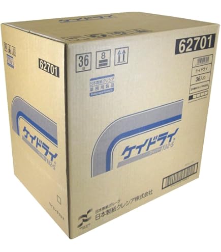 Amazon | クレシア ケイドライ 62701 | 業務用ウエス・ワイプ