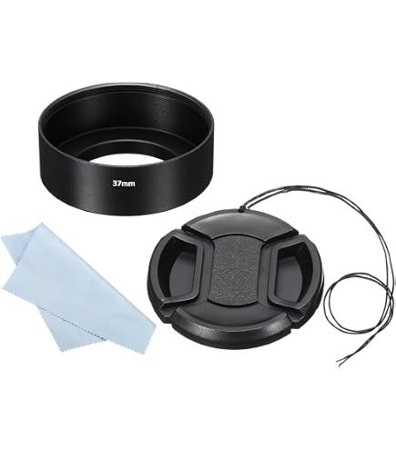 Amazon | 広角レンズ用 薄型 ワイド メタルレンズフード ネジ込み式