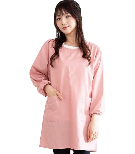 Amazon.co.jp: ひつじのショーン 割烹着 スモック 長袖エプロン