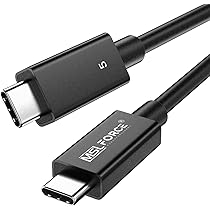 Amazon.co.jp: 安心の日本企業 Thunderbolt 5ケーブル サンダー