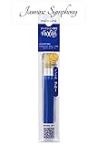 フリクション用 ボール多色用/フリクションボール スリム用 0.38mm blue 超極細 替芯 LFBTRF30UF -3L【替え芯 青 3本 (×1), Jasmine Symphony index card 1枚】