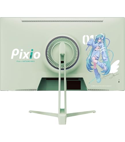 Amazon.co.jp: Pixio PX278 WAVE Mint Green Gaming Monitor 27 Inch