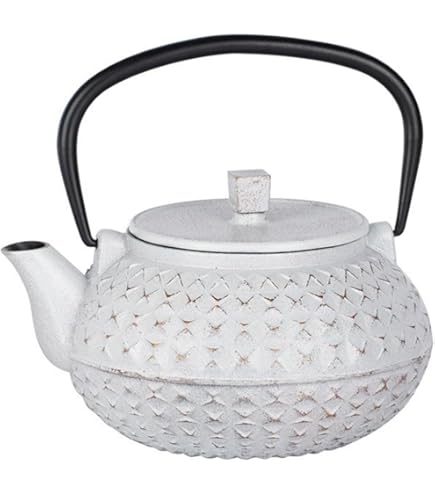 Amazon | 鉄瓶 急須 南部鉄器 鉄びん 白いやか ん やかん おしゃれ