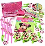 Hallmark 221982 Disney Minnie Mouse Bow-tique Party Favor Value Pack [並行輸入品]