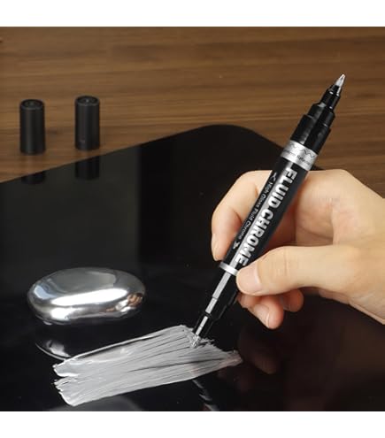 Amazon.co.jp: ステッドラー メタリックマーカーペン シルバー