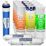 iSpring 5-Stage 100GPD Reverse Osmosis 2-Year Supply Filter Pack #F15-100, Fits RCC1P RCC7P RCC1UP [