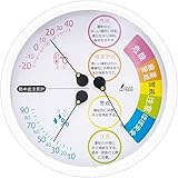 シンワ測定 温湿度計 F-3L2 熱中症注意 70505