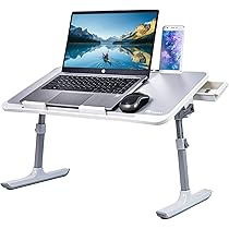 PC デスク 折り畳み ノートパソコン 14インチ 机 Amazon.co.jp: ベッドテーブル ノートパソコンデスク PCミニ