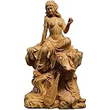 弁財天 木彫り 彫刻 弁天様 柘植木彫り 仏像 縁起物 祈る 開運 スピリチュアル プレゼント 贈り物 ギフト お土産 お守り 置物 風水