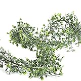 工場直接クラフトグリーン従来人工Boxwood 6' Garland グリーン