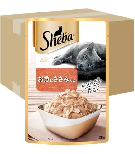 Amazon.co.jp: シーバ リッチ ウェット 成猫用 お魚ミックス 蟹かま