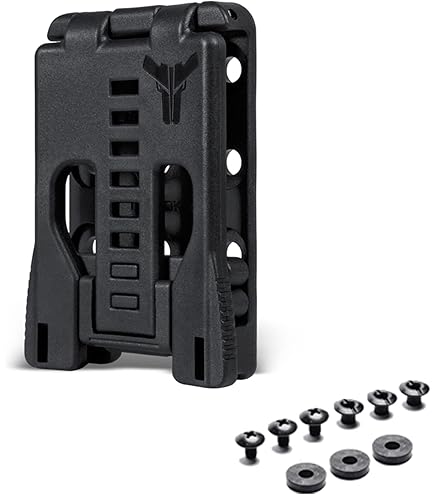 Blackhawk T-Series Black Jacket Slot Belt Loop – Ambidextrous, 44H908BK, USA Made