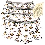 【SK】 Monkey Training 95 子供用 ボクサーパンツ キッズ 男の子 肌着 ブリーフ 下着 ショートタイプ ベビーパンツ 子どもショーツ 男児 キッズインナー 快適 歌う さる 4枚