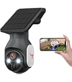 ソーラーパネル一体型防犯カメラ フルHD 高画質 防水 防犯カメラ 200万画素ソーラーパネル選べる ワイヤレス 15000mAh