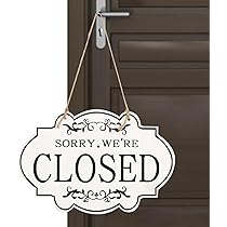 Amazon | 木製オープン看板 オープン クローズ Open Close