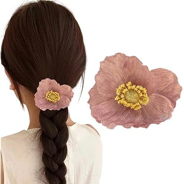 ブラ⬜︎⬜︎リ橙✧ ヘアクリップ CELINE ラージ スナップ ヘアクリップ / アセテート & スチール