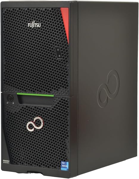 FUJITSU TX1310 M5 PC Server PRIMERGY(CPU:Xeon E-2324/OS:WinSVR 2025 Standardインストール/メモリ:8GB/HDD1TB×2) - 1