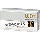 【単品】 サガミオリジナル001 コンドーム 薄型 ポリウレタン製 0.01ミリ Lサイズ 10個入