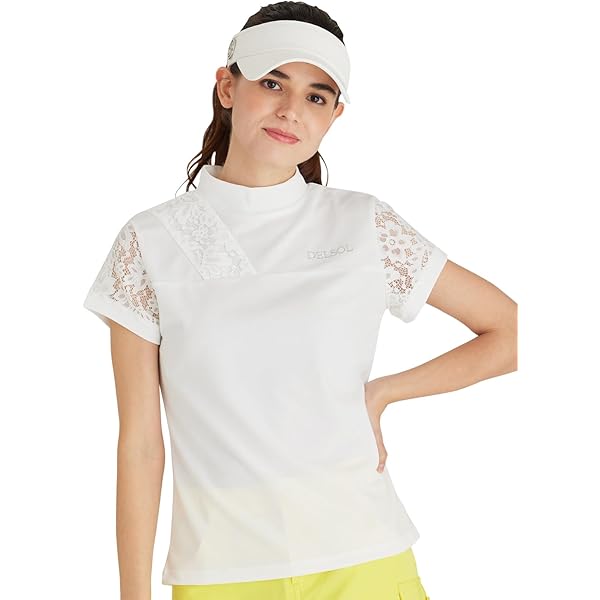 DELSOL モックネックストレッチシャツ 3L グレー 新品 men's 切替モックネックシャツ ストレッチ性 デザイン性 M/L/LL