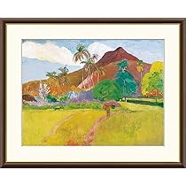 ポール、ゴーギャン限定版画 Amazon.co.jp: つの絵画 3 人のタヒチ人ポスト印象派原始主義
