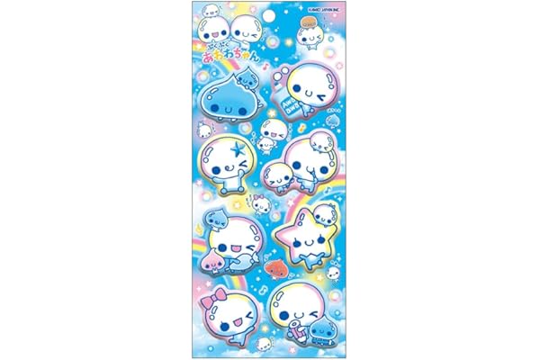 カミオジャパン シール もーっともっちりシール あわわちゃん 229913