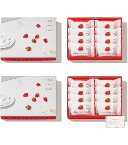 VERY RUBY いちごミルクサンド 8個 洋菓子 東京限定