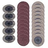 25個 研磨ディスク 50mm 120 粒度サンディング仕上げ 木工細工（用）工具