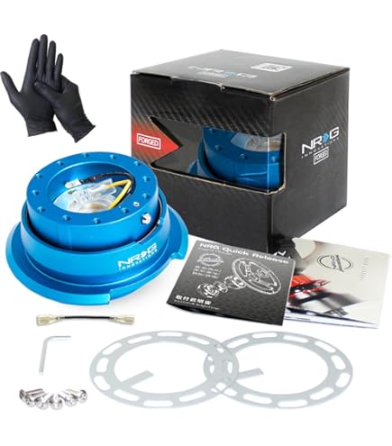 Amazon.co.jp: NRG SRK-101BL 盗難防止カーステアリングホイール