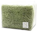 緩衝材 はなもく 色もくめん 松 抹茶色 500g 76012