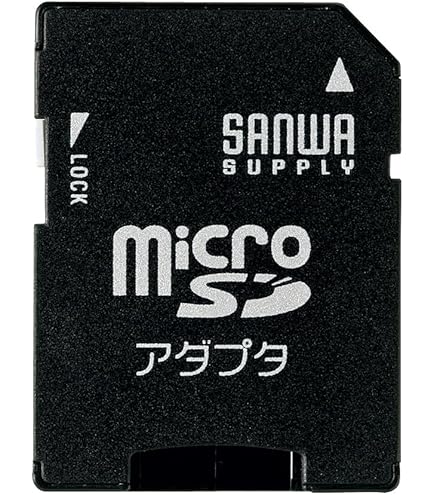 Amazon.co.jp: microSDからSDへの 変換アダプター microSD