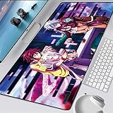 マウスパッドXXLアニメノーゲームノーライフマウスマットゲーミングマウスパッドゲーマーラバーラージマウスパッドデスクキーボードプレイマット（800×300×3mm）