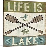 Pela Studioプレミアムシックラップキャンバス壁アート印刷題名by the Lake I 36" x 36" 2416543_24_36x36_none
