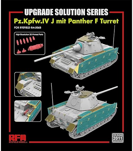 ライフィールドモデル 1/35 ドイツ軍 4号戦車 J型 後期型/観測戦車 w/連結組立可動式履帯 2 in 1 プラモデル RFM5033 Amazon | ライフィールドモデル 1/35 ドイツ軍 4号戦車 J型 後期