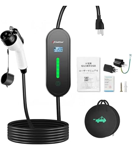 NISSAN EV充電ケーブル 約5m アダプター付 Amazon.co.jp: NISSAN【ﾆｯｻﾝ】LEAF【ﾘｰﾌ】 充電ケーブル（コントロール