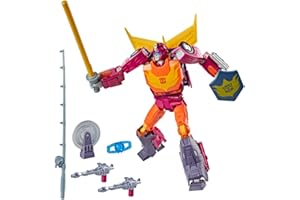 Transformers Studio Series MTMTE Collection The Transformers: The Movie Autobot Hot Rod Voyager Class 5.5-Inch Action Figure, Robot Toys for 8+