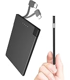 Amazon | TNTOR モバイルバッテリー 軽量 小型 超薄 6mm 5000mAh