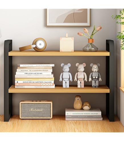 Amazon | 机上ラック 学生 勉強机 収納棚 デスクトップ収納ラック