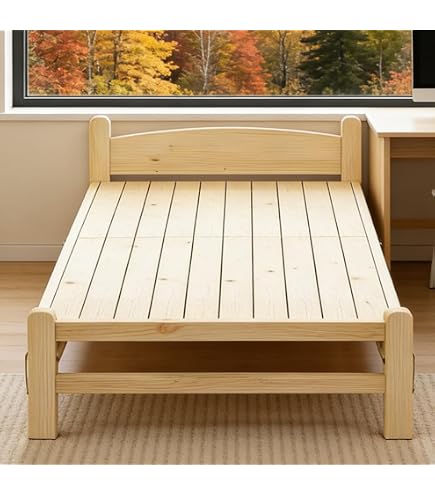 Amazon.co.jp: TUIYIDUO シングルベッド 折りたたみベッド 幅120CM