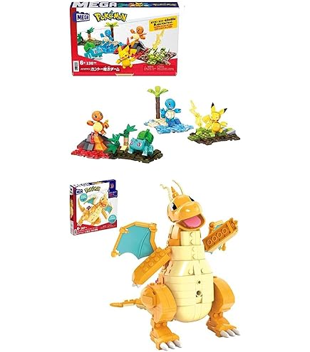 Amazon.co.jp: メガ(MEGA) ポケモン カント―地方チーム