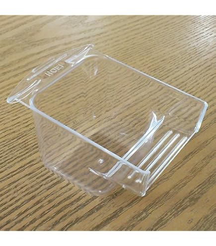 Amazon | HOEI鳥かご対応 インコの食器、水入れ容器 2個セット 白