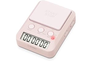 ドリテック(dretec) 勉強タイマー タイムアップ2 消音 T-587PK3 ピンク