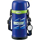 象印 水筒 コップつき ステンレスボトル 600ml ブルー SC-MC60-AA