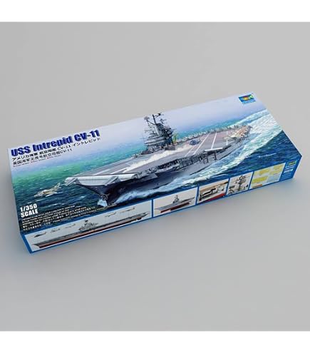 Amazon | トランペッター 1/350 アメリカ海軍 航空母艦 CV-11 イントレ