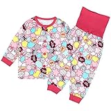 アスナロ（パジャマ・ルームウェア） 長袖パジャマ アンパンマン ベビー 女の子 男の子 ニットキルト80 ピンク