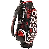 [ルコックスポルティフ] キャディバッグ 大口径 3.4kg 9.5型 6分割 47インチ対応 スポーティー 収納 ネームプレート付 ゴルフ QQBWJJ04