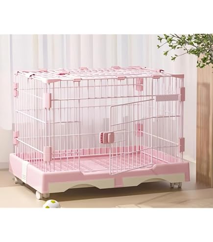 Amazon | ウサギ ケージ 小型 ペット ハムスター 小動物 キャスター